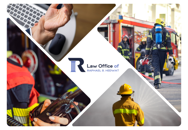 Police Officers & Firefighter , Repetitive Stress At Work , Work Automobile Injuries | Workers Comp Lawyer | Personal Injury Lawyer | Raphael B. Hedwat