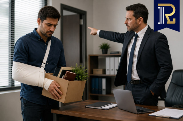 ¿Puede Tu Empleador Despedirte Después de una Lesión Laboral?
